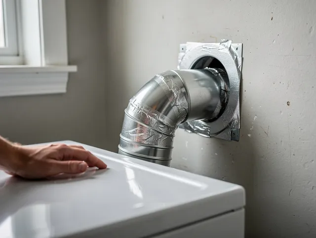 Delray Beach Dryer Vent Cleaning expert performing professional dryer vent repair and installation in Delray Beach
